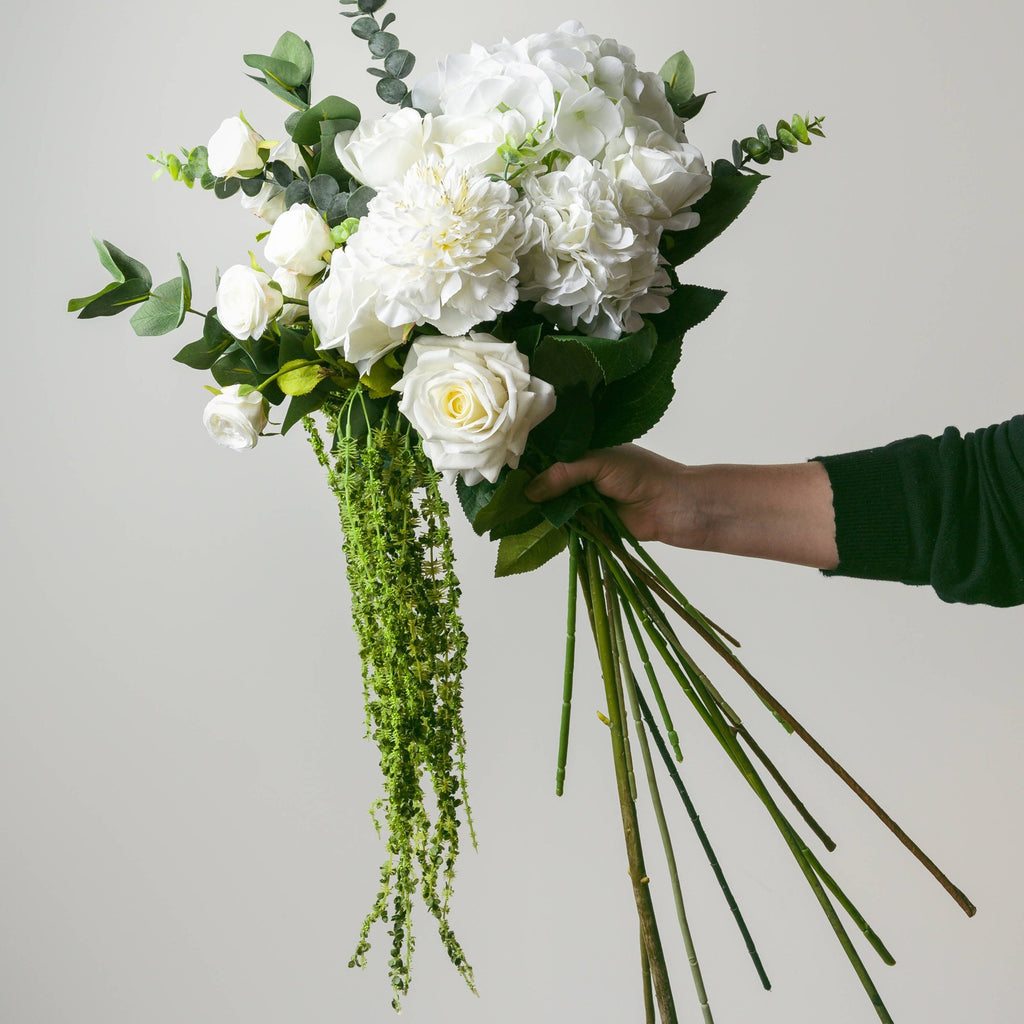 Artificial, Traditional White Rose