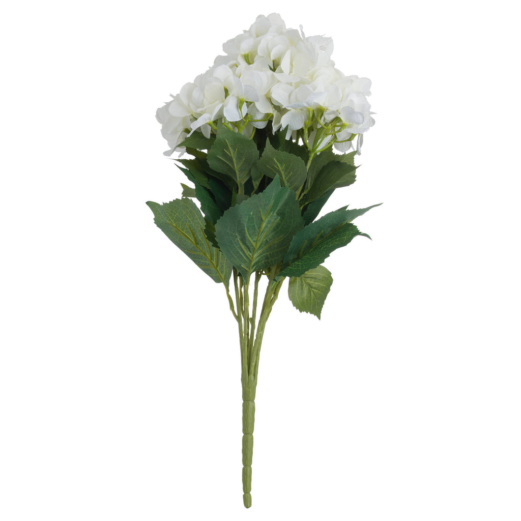Single Stem, White Hydrangea Bouquet