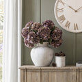 Single Stem, Autumn Burgundy Hydrangea