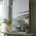 Large White Ceramic, Grove Globe Vase, 30cm