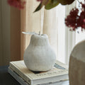Stone-effect Pear, 16cm