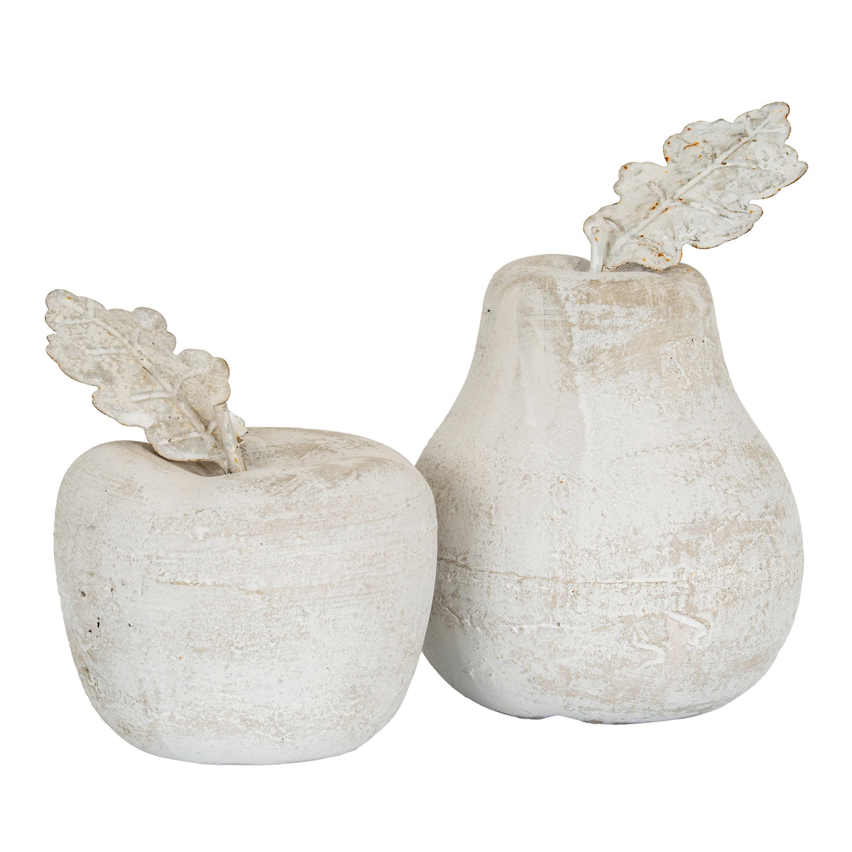 Stone-effect Pear, 16cm